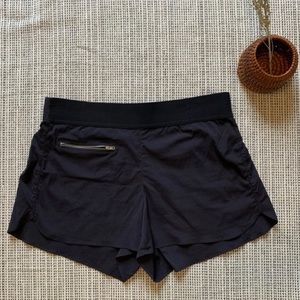 Athleta Lightweight Running Shorts in Black